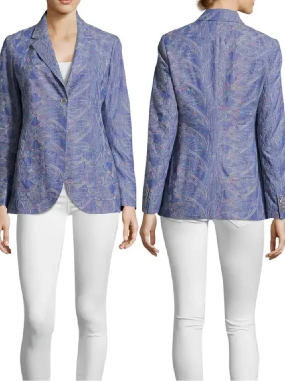 Robert Graham Penelope Woven Jacket Size 6